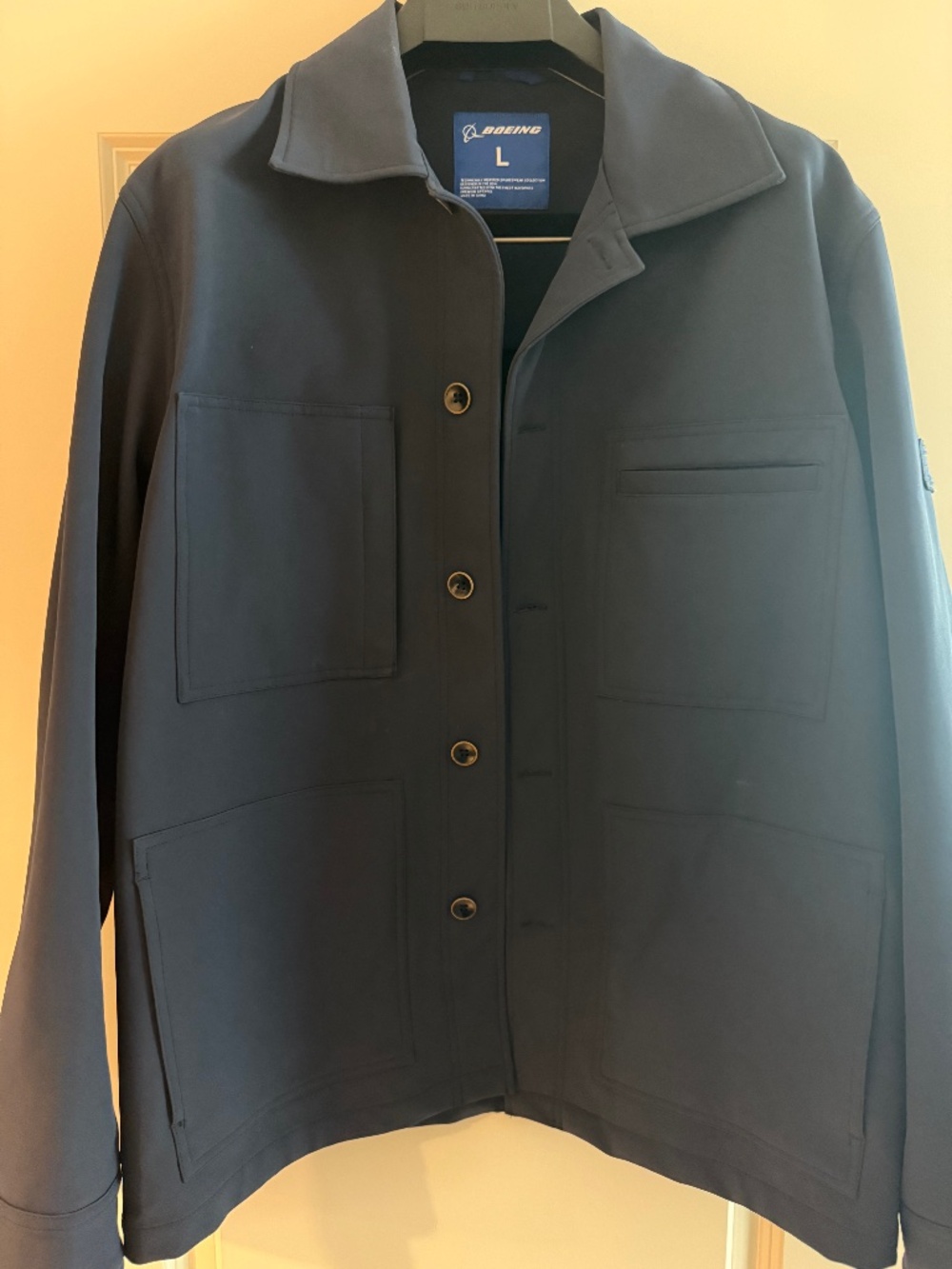Boeing Jacket Navy Large